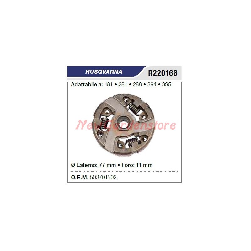 Frizione COMPATIBILE HUSQVARNA motosega 181 281 288 394 395 503701502