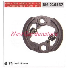 Frizione completa CINA motore decespugliatore Ø74 foro 10mm 016537 | NewgardenParts.com