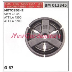 CINA full clutch SWM CS 45 chainsaw engine ATTILA 4500 5200 013345 | NewgardenParts.com