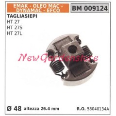 Complete clutch EMAK engine hedge trimmer HT 27 27S 27L Ø 48 009124 | NewgardenParts.com