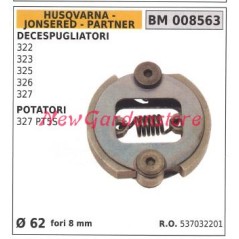 Frizione completa HUSQVARNA motore decespugliatore 322 323 325 326 Ø62 008563 | NewgardenParts.com