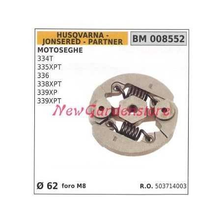 HUSQVARNA complete clutch 334T 336 335XPT 339XP chainsaw engine Ø 62 008552 | NewgardenParts.com