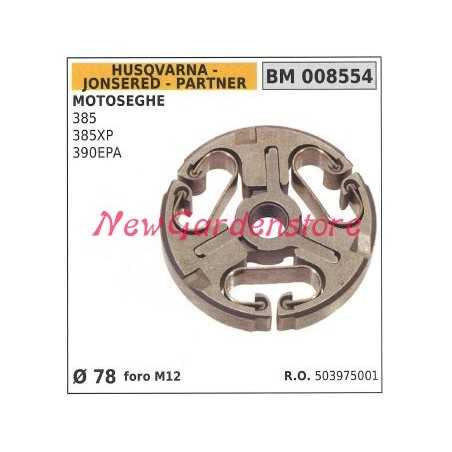 HUSQVARNA complete clutch chainsaw engine 385 385XP 390EPA Ø 78 008554 | NewgardenParts.com
