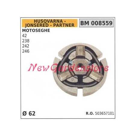 HUSQVARNA complete clutch chainsaw engine model 42 238 242 246 Ø 62 008559 | NewgardenParts.com