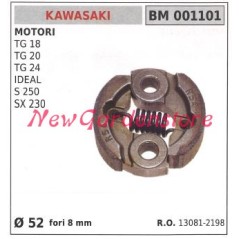 Frizione completa KAWASAKI motore decespugliatore TG 18 20 24 IDEAL Ø52 001101 | NewgardenParts.com