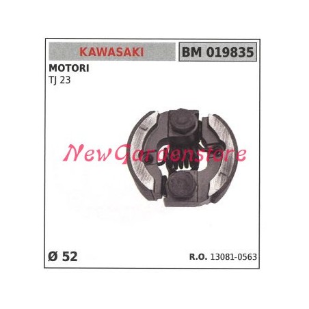 Frizione completa KAWASAKI motore tagliasiepe TJ 23 Ø52 13081-0563 | NewgardenParts.com