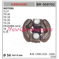 KAWASAKI complete clutch for TJ 27 TH 26 TG 18 Ø 54 008702 | NewgardenParts.com