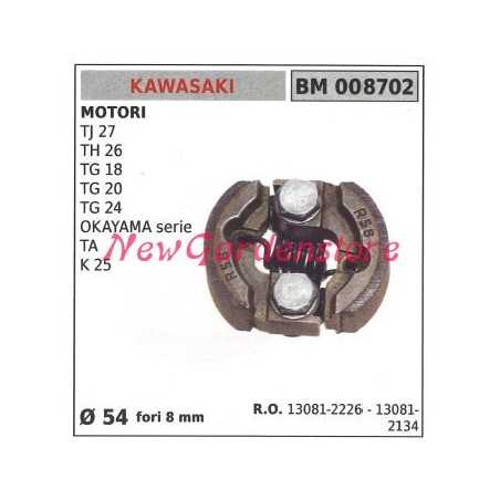 KAWASAKI complete clutch for TJ 27 TH 26 TG 18 Ø 54 008702 | NewgardenParts.com