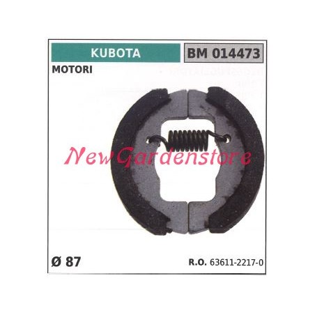 Frizione completa KUBOTA motore Ø 87 014473 | NewgardenParts.com