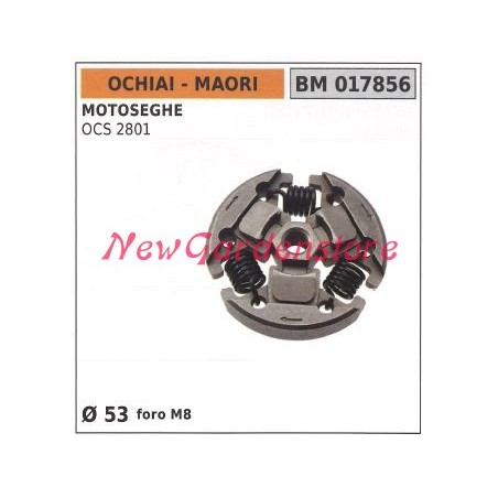 Frizione completa MAORI motore motosega OCS 2801 017856 | NewgardenParts.com