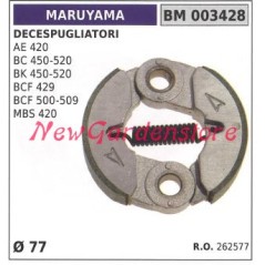 Frizione completa MARUYAMA motore decespugliatore AE 420 BC 450 520 Ø 77 003428 | NewgardenParts.com