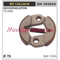 Frizione completa MC CULLOCH motore decespugliatore TD 4000 Ø76 009849 | NewgardenParts.com