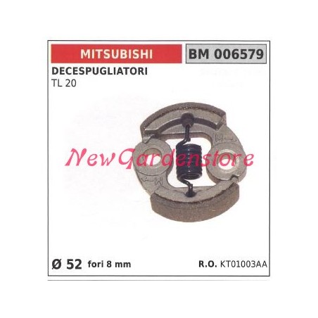 Frizione completa MITSUBISHI motore decespugliatore TL 20 Ø52 006579 | NewgardenParts.com