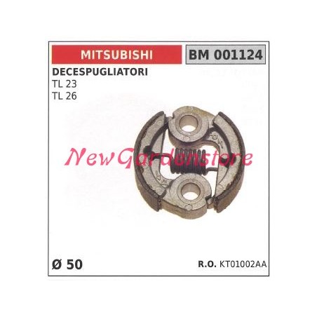 Frizione completa MITSUBISHI motore decespugliatore TL 23 26 Ø50 001124 | NewgardenParts.com