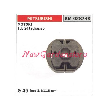 Frizione completa MITSUBISHI motore tagliasiepe TLE 24 Ø49 028738 | NewgardenParts.com