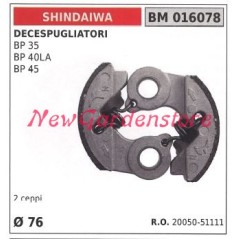 Frizione completa SHINDAIWA motore decespugliatore BP 35 40LA 45 016078 | NewgardenParts.com