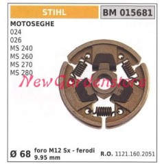 STIHL complete clutch for chain saw engine 024 026 MS240 260 270 280 015681 | NewgardenParts.com