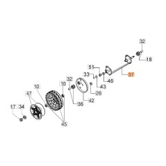 Assale posteriore ORIGINALE OLEOMAC rasaerba G 44 PBC - G 44 TB - G 48 TB | NewgardenParts.com