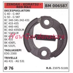 Frizione completa ZENOAH motore decespugliatore G 4D 4KF 5D 5KF BC 340  006587 | NewgardenParts.com