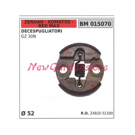 Frizione completa ZENOAH motore decespugliatore GZ 30N 015070 | NewgardenParts.com