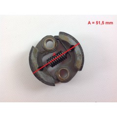 Frizione diametro 51,5 foro 8 mm ECHO - ZENOAH 270192 decespugliatore | NewgardenParts.com
