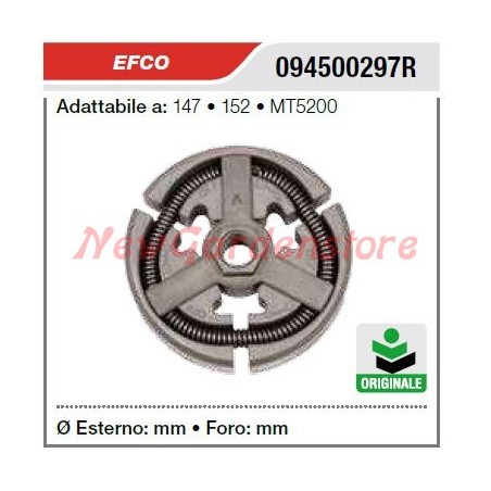 Frizione EFCO per motosega 147 152 MT5200 094500297R | NewgardenParts.com