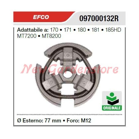 Frizione EFCO per motosega 170 171 180 181 185HD MT7200 MT8200 097000132R | NewgardenParts.com