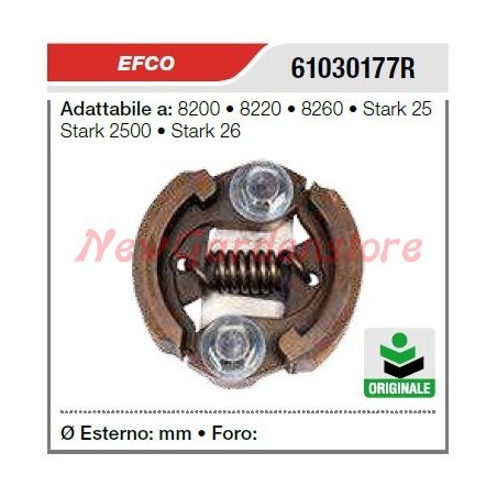 Frizione EFCO per motosega 8200 8220 8260 STARK 25 2500 26 61030177R OLEOMAC | NewgardenParts.com