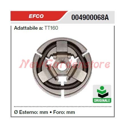 Frizione EFCO per troncatore TT160 004900068A | NewgardenParts.com