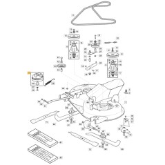 Frizione elettromagnetica ORIGINALE STIGA trattorino rasaerba 1330m 118399075/1