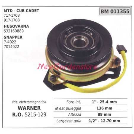 Electromagnetic lawn mower clutch mtd cub cadet 011355 | NewgardenParts.com
