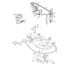 Frizione elettromagnetica trattorino modelli AT398 ORIGINALE STIGA 118399077/1 | NewgardenParts.com