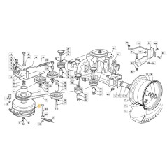 Frizione elettromagnetica trattorino rasaerba ORIGINALE STIGA 118399071/2 | NewgardenParts.com