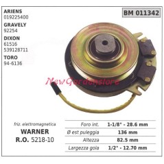 Frizione elettromagnetica warner rasaerba tosaerba ariens gravely dixon 539128711 | NewgardenParts.com