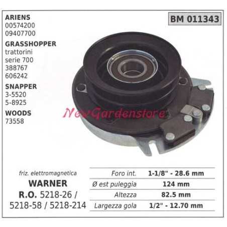 Electromagnetic clutch warner lawn mower ariens snapper woods 011343 | NewgardenParts.com