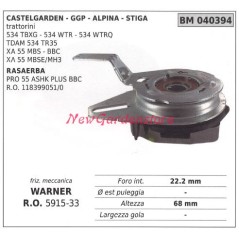 Frizione elettromagnetica warner rasaerba tosaerba castelgarden ggp stiga 040394 | NewgardenParts.com