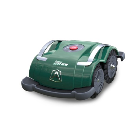 Assieme calotta verde con tastiera e paraurti in gomma ORIGINALE AMBROGIO robot | NewgardenParts.com