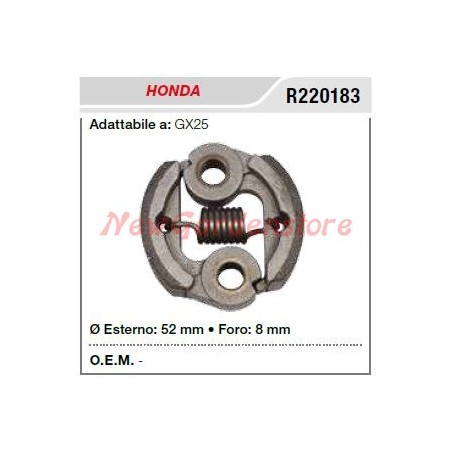 Frizione HONDA decespugliatore compatibile GX25 R220183 | NewgardenParts.com