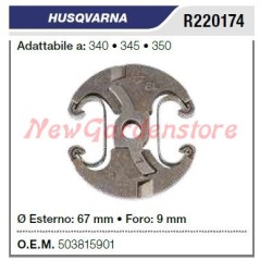 HUSQVARNA chainsaw clutch 340 345 350 R220174 | NewgardenParts.com