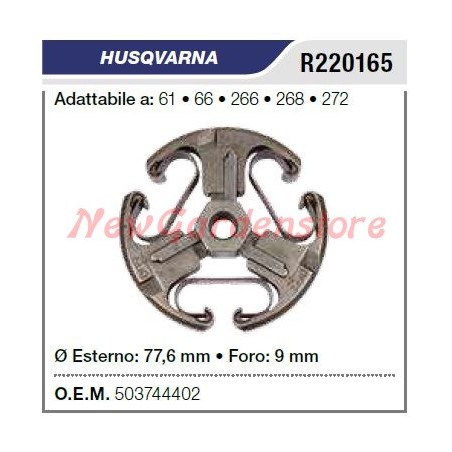 Frizione HUSQVARNA motosega 61 66 266 268 272 R220165 | NewgardenParts.com