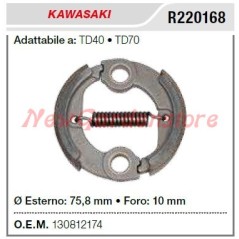 Clutch KAWASAKI brushcutter TD40 TD70 R220168 | NewgardenParts.com