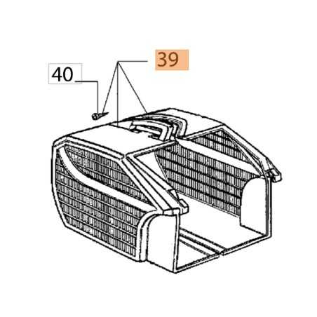 ORIGINAL OLEOMAC G 44 P - G 48 P conjunto caja recogedora de hierba | NewgardenParts.com