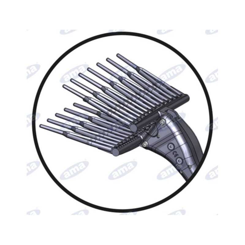 Récolteuse d'olives électrique perche télescopique 2200 - 3100mm FURORE 12V - 300W Récolteuse d'olives électrique perche télescopique 2200 - 3100mm FURORE 12V - 300W