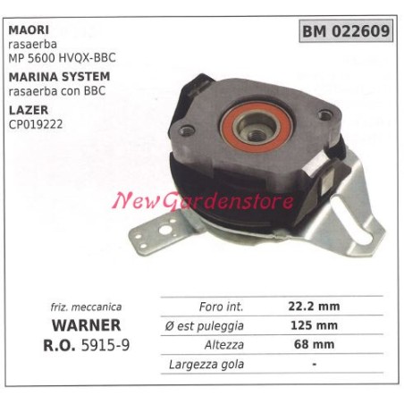 Frizione meccanica rasaerba tosaerba tagliaerba maori mp 5600 hvqx-bbc 022609 | NewgardenParts.com