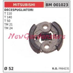 Frizione MITSUBISHI decespugliatore T 110 140 T50 TM21 TM24 D. 52 mm FR64231 | NewgardenParts.com