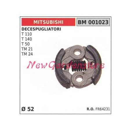 Clutch MITSUBISHI brushcutter T 110 140 T50 TM21 TM24 D. 52 mm FR64231 | NewgardenParts.com