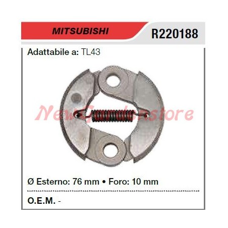 Frizione MITSUBISHI tagliasiepe TL43 R220188 | NewgardenParts.com