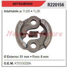 Frizione MITSUBISHI tagliasiepe TU26 TL26 R220156 | NewgardenParts.com