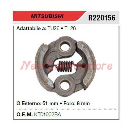 MITSUBISHI hedge trimmer clutch TU26 TL26 R220156 | NewgardenParts.com