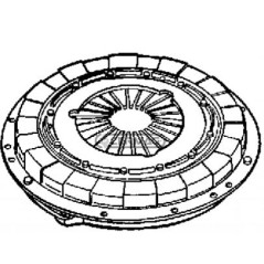CARRARO single-plate clutch with springs for tiger agricultural tractor RS 15298 | NewgardenParts.com